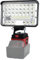 AUTOJARE Akku Lampe für Milwaukee m18 18v 5 Zoll Kabellose Led Arbeitsleuchte 5200LM Tragbares Led Strahler Baustellen Lampe für Autoreparatur, Heimbeleuchtung, Camping, Angeln (kein Akku)