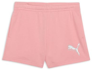 PUMA ESS Metallic Shorts TR G, Short tricoté Fille, Pink Fruit,