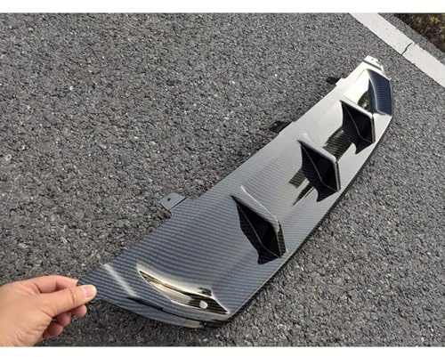 MHOZLHY Auto Heckspoiler für VW Passat B8 2017-2019,Kofferraumspoiler Schwanz Spoiler Flügel Heckflügel Dekoration Zubehör,Carbon Fiber Look