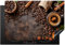 KitchenYeah© Herdabdeckplatte Einteilig Abdeckplatten Cerankochfeld Abdeckung Ceranfeld Herdplattenabdeckung Induktionsmatte Kaffee - Küche - Kaffeebohnen - Blätter - 76x51 cm