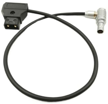DTAP auf rechtwinklig 0B 2-polig für CVW SW~FT,Vax~s,Hollyland600, Ter~dek Bolt Pro 300 TX/RX Stromkabel Ti~ta A~RI Kamerakabel (Winkelsteckerkabel, 50 cm)