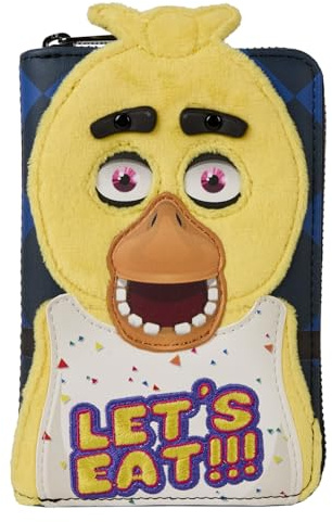 Portefeuille zippé Five Nights at Freddy's Chica Plush Cosplay