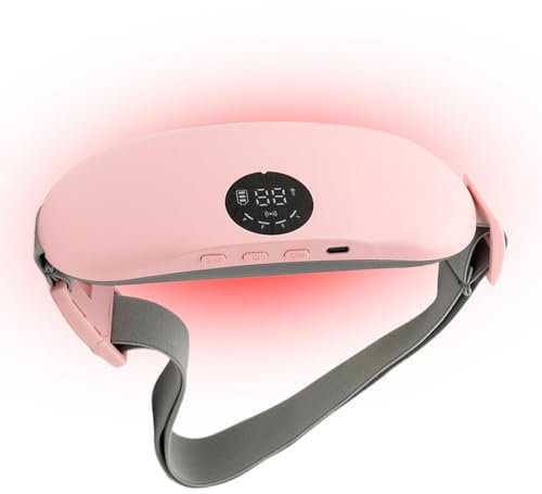 Tragbare kabellose Heizmatte – USB-betriebene Heizmatte – Bauchwärmer, wiederaufladbar über USB, Surround-Heizmatte mit drei Temperaturen