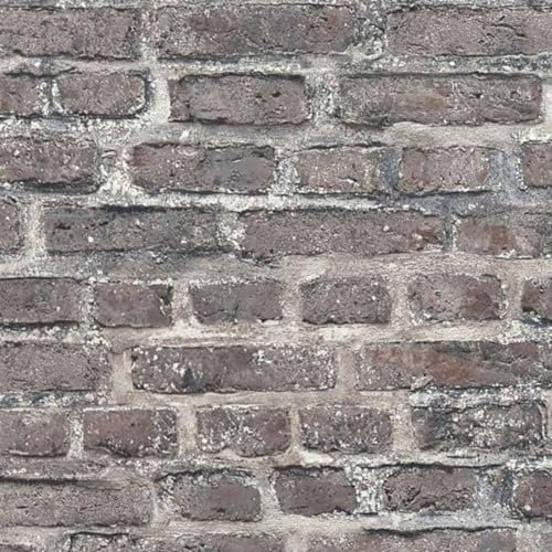 YöL Weathered Aged Brick Wall Wallpaper - Industrial Realistic Rustic Versatile - Paste The Wall Vinyl