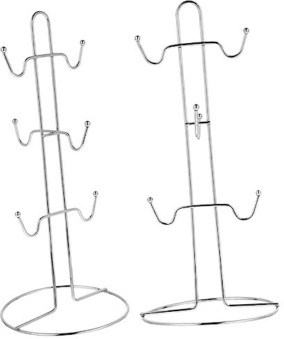 Ipetboom Tazze da in 2 Pezzi Organizer per Tazze Accessorio da Design e