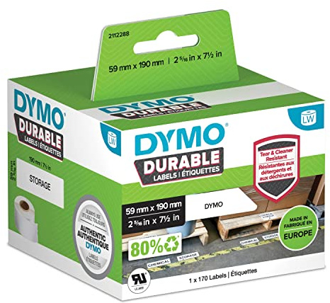 LW DURABLE 2-5/16X 7-1/2 (59MM X 190M)
