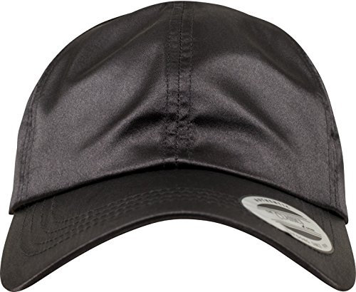 Flexfit Low Profile Satin Cap Unisex Kappe für Damen und Herren aus glänzendem Satin Stoff