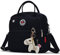 LCY Kleine leichte Baby-Wickeltasche, Rucksack, Tragetasche, Kuriertasche, Schwarz , Einheitsgröße