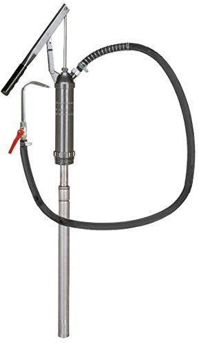 SAMOA Profi-Stahlrohr-Mehrzweckfasspumpe MZG-05; verzinkter Metallauslauf; 50/60 l, 200 l Metallfass - 9513