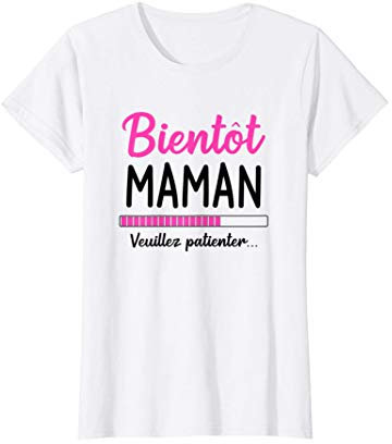 Enceinte Grossesse TShirt Future Maman T-Shirt