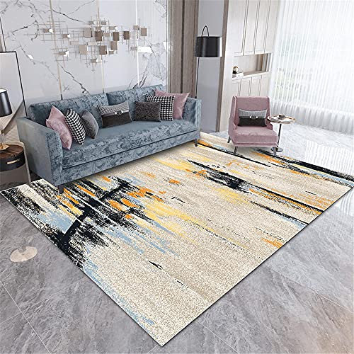 Tapis Enfant Chambre Enfant Tapis Couloir Beige Chinois Modèle de Vent Design Étude sur Le Salon Peut être lavéTapis Sol 80x120cm