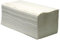 ZVG 15422-04 Zetform Falthandtücher, 2- Lagig, Naturweiß, 23.5cm x 23cm, 3200 Stück