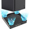 Box Series X Consola Soporte de ventilador de Refrigeración, Soporte de montaje ajustable de 3 Velocidades Base de Refrigeración Compatible con Xbox Series X