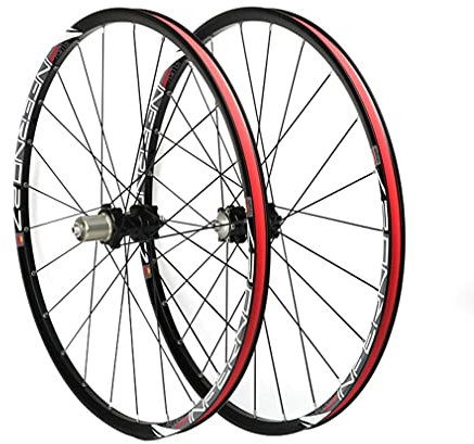 Generic Mountainbike Laufradsatz 26/27,5 MTB Felge Scheibenbremse Schnellspanner Laufräder 24H Nabe für 7/8/9/10 Speed Kassette 1920g (Size : 27.5'') (27