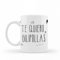 Wondernastic - Taza Te quiero, gilip*llas, Capacidad 350 ml, Color Blanco, Taza de Cerámica, Apta para Lavavajillas y Microondas, Divertido y Original, Diseño Exclusivo