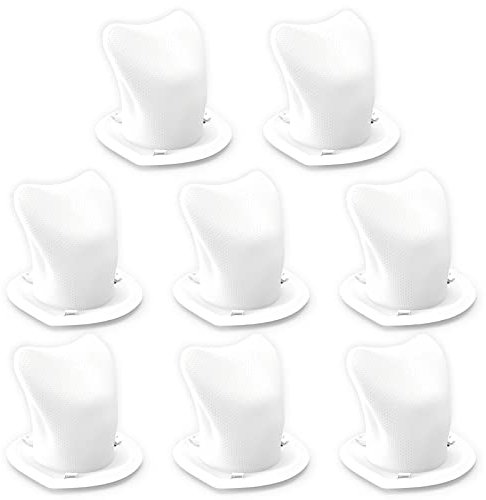 EVF100 Filters for Black and Decker HNV220B, HNV215B, HNV115J, HNV220BCZ10FF, HHS315J01, HNV220BCZ22FF, BDH7200CHV, HNV220BCZ26FF, HNV220BCZ12FF, BDH1000CHV, HNV115B Part # 90590689, Washable, 8 Pack