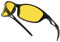 Long Keeper Lunettes Jaune Conduite de Nuit pour Homme Femme, Lunettes de Soleil Sport Polarisées Verre Jaune Vision Nocturne pour Conduite Cyclisme Peche, 65mm