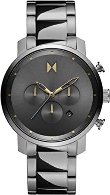 MVMT Chronograph Quarz Uhr für Herren mit Rotguss Edelstahlarmband - 28000289-D