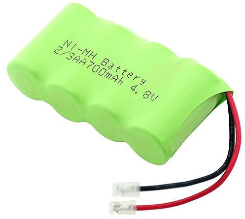 CSTAL 4,8 V, 700 Mah, 2/3 AA, Wiederaufladbarer NI-MH-Akku, Mit Universalanschluss, Hochleistungs-Backup-Akku