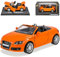 Cararama A*u*d*i TT 8J Cabrio Orange 2. Generation 2006-2014 1/24 Modell Auto mit individiuellem Wunschkennzeichen