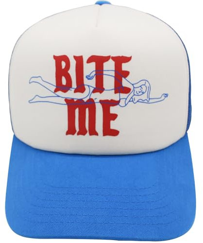 Concept One Unisex-Erwachsene Jaws Trucker Hat, Adult Cotton Baseball Cap with Curved Brim Baseballkappe, Cream, Einheitsgre