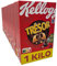 Frühstückscerealien | Kellogg's Tresor Choco Nut (6x1kg) | Angereichert mit Vitamin B12, Vitamin B6, Riboflavin und Thiamin