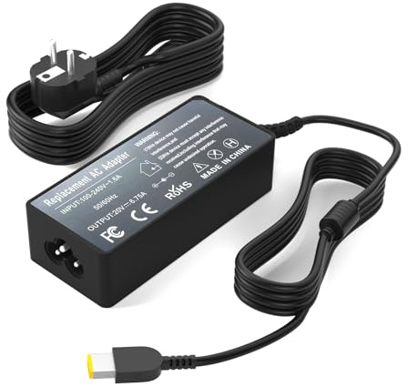 Caricabatterie USB da 135W Compatibile con Lenovo Thinkpad Universal Thunderbolt 4 3 Dock Essential Gen 1 2 Ultra Pro Docking Station,fit ThinkPad P1, X1 Extreme T440P Ideapad Yoga Y50 Y700