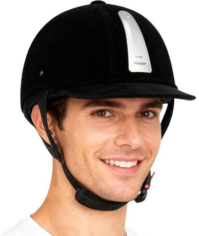 Casco Da Equitazione Per Adulti, Casco Da Equitazione Regolabile Con Sisteme Di Ventilazione, Caschi Di Sicurezza Sport Per Uomini E Donne, Caschi Tesa Di Equestre Leggero Per Sport All'aria