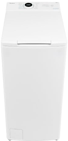 Midea Lavatrice a Carica dall'Alto 7 kg Classe A-10% 1200 Giri Motore BLDC | HealthGuard, Quick Wash, SoftOpener e Apertura XL per Appartamenti con Spazi Ridotti MF10ET70BA10