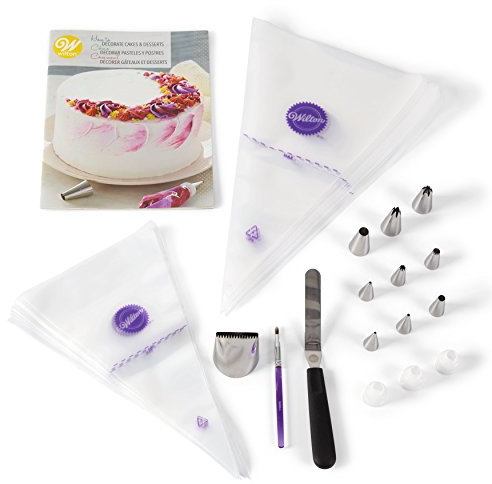 Wilton 2116-3005 Kit de decoración de postres de cocina, plástico, otros
