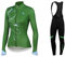 Uglyfrog Damen Radtrikot Set mit Fleecefutter Winddichte Warm Fahrradbekleidung Langarm MTB Fahrradjacke & Radlerhose für Herbst Winter