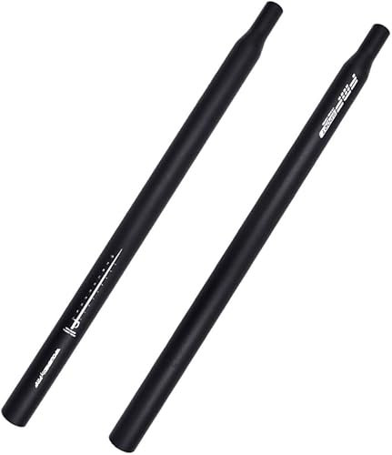 FOMTOR Fahrrad-Sattelstütze 25,4/27,2/28,6/31,6, 350 mm, MTB-Sattelstütze für Mountainbike, Faltrad, Rennrad (28,6 mm)