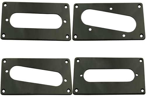 Humbucker conversion ring Black Tele bridge