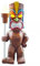 Eeneme Tiki Solar Powered LED Decor Garden Light Maya Totem Figurine Outdoor Luminous Decoration Statue for Porch Lawn Trail Garden