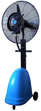 Ventole di Raffreddamento Ventilatore nebulizzatore centrifugo da 26 Ventilatore nebulizzatore Interno ad Alta velocità Oscillazione 90° 3 velocità Ideale for Uso Commerciale, Industriale