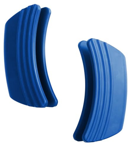 Silikon-Griffe, Marseille, je 12,7 x 6,4 cm, Griffe und Griffhülse, passend für Le Creuset Dutch Ovens Zubehör, 5 Jahre kostenloser Ersatz