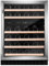 CDA 46 Bottle Cpactity Dual Zone Freestanding 60cm Under Counter Wine Cooler - Stainless Steel