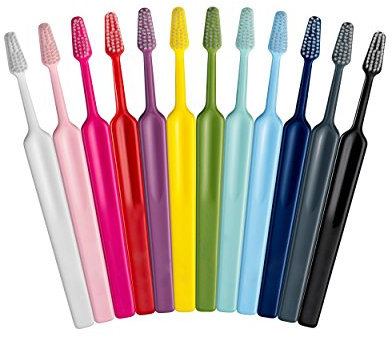 TePe Select Zahnbürste x-soft, 12er Pack (12x 1 Stück, Mehrfarbig)