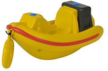 Simba 109252135 - Feuerwehrmann Sam Aufziehboot Neptun / Mit Schnur zum Aufziehen / 13cm