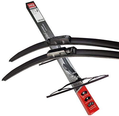 HQ AUTOMOTIVE Juego de 3 escobillas limpiaparabrisas | Compatible con: Seat Altea XL 2007 en adelante | Modelo: ADR62-628|HQ11C