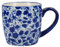 London Pottery Splash Globe Becher, Blau