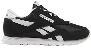 Reebok CL Nylon Sneaker,Black Black White,38 EU