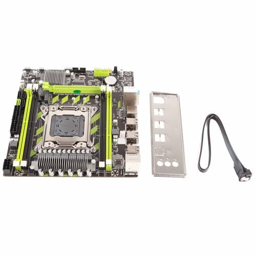 A 2011-Computer-Mainboard, Desktop-PC-Motherboard-Unterstützung DDR3 REG ECC-Speicher, RTL8111H-100M Netzwerkkarte, Vollplatinen-Halbleiterkondensatordesign, SATA3.0-Unterstützung für Grafikkarte