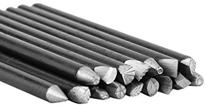DAUERHAFT Metall Amboss Meißel langlebig, für DIY handgeschnitzte Schmuck Goldschmiedewerkzeuge (16 Teile)