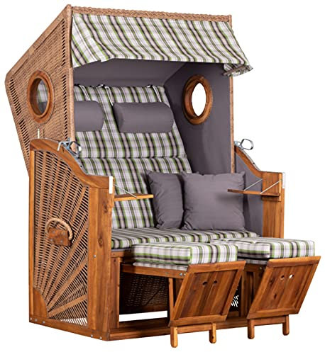 LaNatura Strandkorb Trend FSC Zertifiziert 120x80 cm