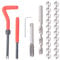 DAYUAN Thread Repair Kit M9x1.25mm Helicoil Restoring Thread Repair Tools Wire Insert Kit Compatible Hand Tool Set for Auto Repairing