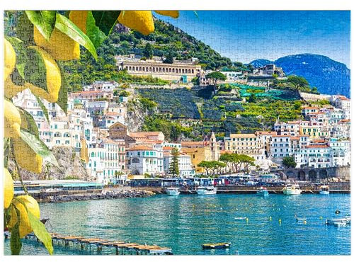 MyPuzzle Die Amalfiküste, Italien - Premium 1000 Teile Puzzle - MyPuzzle Sonderkollektion von Puzzle Galaxy