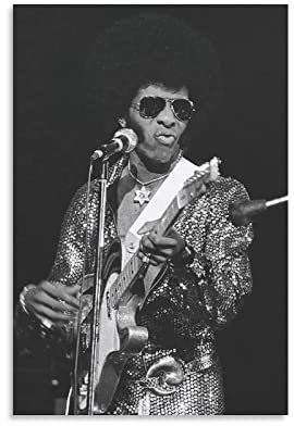 Sly And The Family Stone Poster Rock And Roll Hall of Fame Poster Retro Poster Druck Kunst Wandmalerei Leinwand Poster Moderne Schlafzimmer Dekor 12x