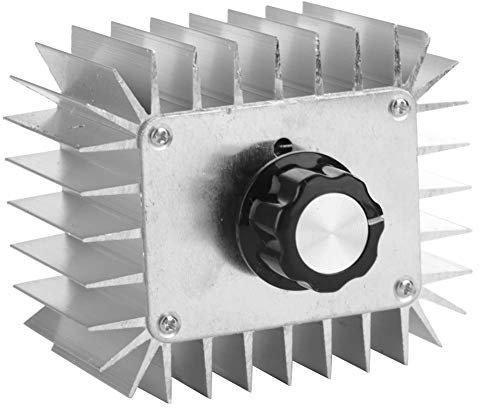 Ac 220V 5000W Thyristor Motor Dual Ac Motor Speed Controller 240V Fan Speed Controller Speed Control Adjustable Power Controller For Temperature