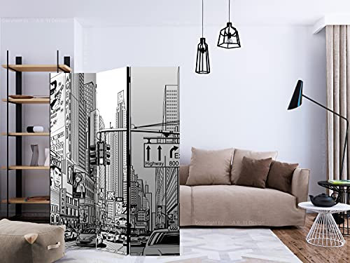 Paravent – Street in New York City [Room Dividers] [135 x 172]